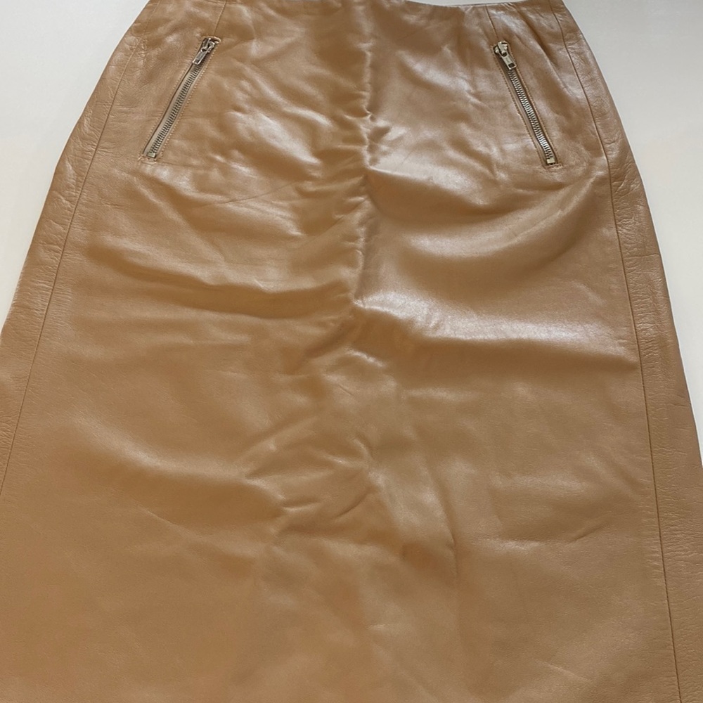 Michael Kors leather skirt